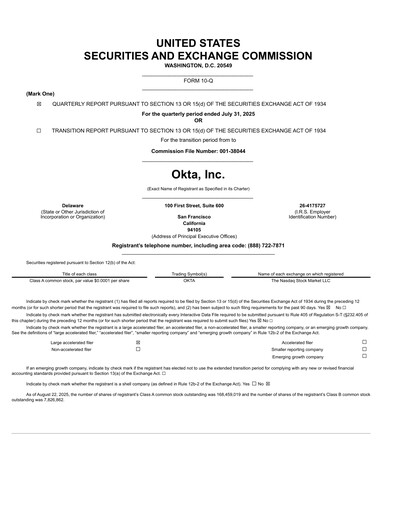 Thumbnail Okta Quarterly Report 2026-q2
