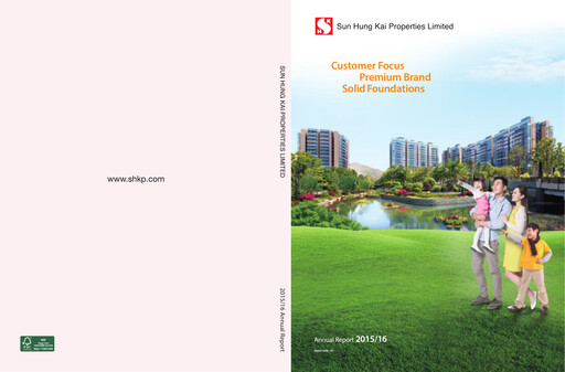 Thumbnail Sun Hung Kai Properties
 Annual Report 2015-2016