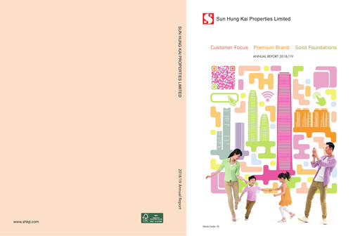 Thumbnail Sun Hung Kai Properties
 Annual Report 2018-2019