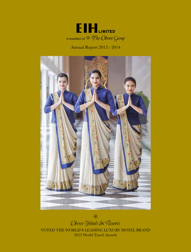 Thumbnail EIH Limited Annual Report 2013-2014