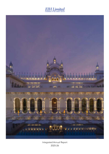 Thumbnail EIH Limited Annual Report 2025-2026