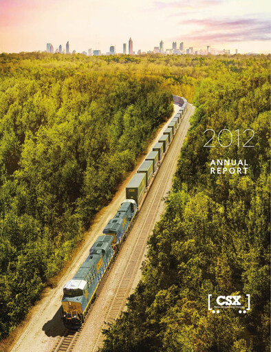 Thumbnail CSX Corporation Annual Report 2012