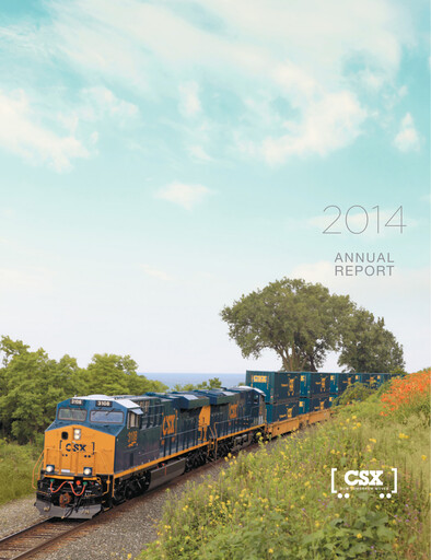 Thumbnail CSX Corporation Annual Report 2014