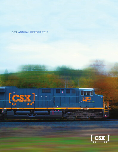 Thumbnail CSX Corporation Annual Report 2017