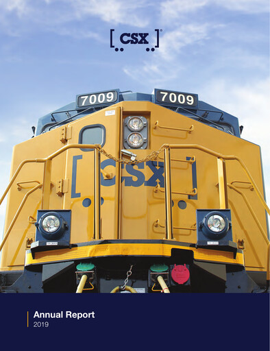 Thumbnail CSX Corporation Annual Report 2019
