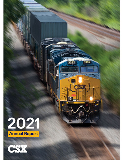 Thumbnail CSX Corporation Annual Report 2021