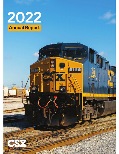 Thumbnail CSX Corporation Annual Report 2022