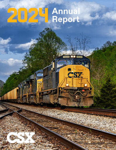 Thumbnail CSX Corporation Annual Report 2024