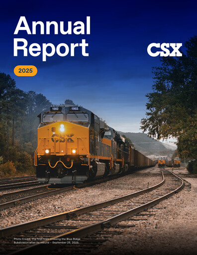 Thumbnail CSX Corporation Annual Report 2025