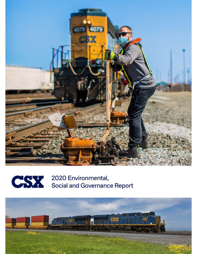 Thumbnail CSX Corporation ESG Report 2020