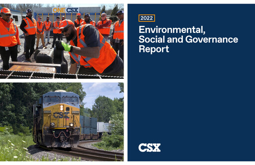 Thumbnail CSX Corporation ESG Report 2022