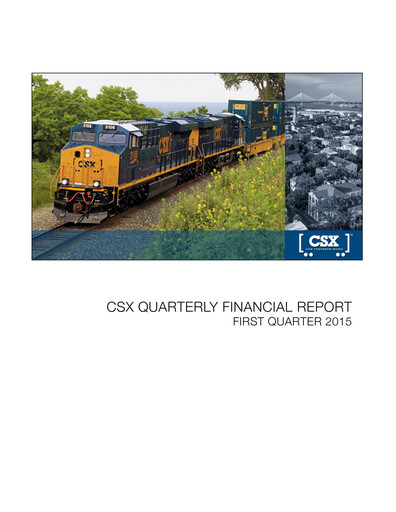Thumbnail CSX Corporation Quarterly Report 2015-q1