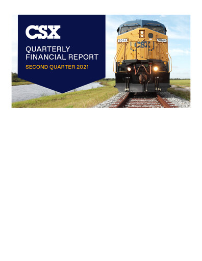 Thumbnail CSX Corporation Quarterly Report 2021-q2