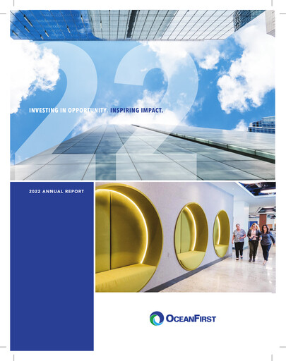Thumbnail OceanFirst Financial Annual Report 2022