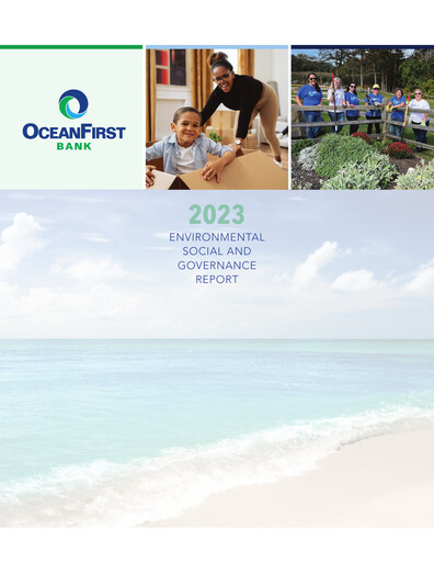 Thumbnail OceanFirst Financial ESG Report 2023