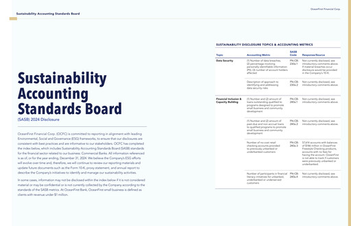 Thumbnail OceanFirst Financial ESG Report 2024