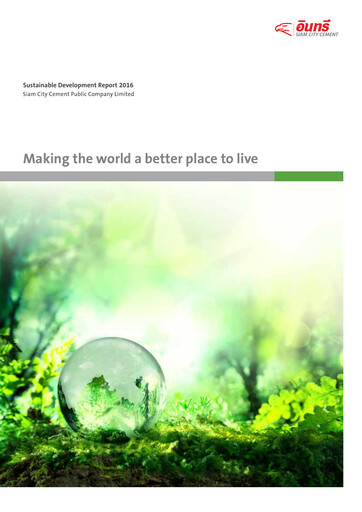Thumbnail Siam City Cement (INSEE) Sustainability Report 2016