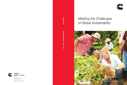 Thumbnail Cummins
 Sustainability Report 2009-2010