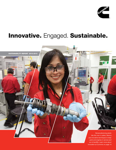 Thumbnail Cummins
 Sustainability Report 2012-2013
