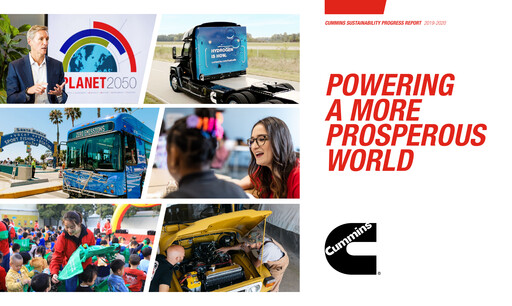 Thumbnail Cummins
 Sustainability Report 2019-2020