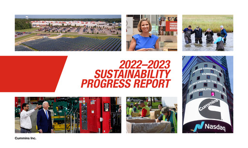 Thumbnail Cummins
 Sustainability Report 2022-2023