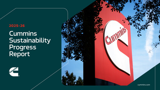Thumbnail Cummins
 Sustainability Report 2025-2026