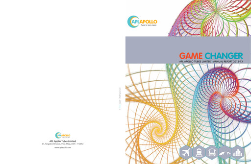 Miniature APL Apollo Rapport annuel 2012-2013