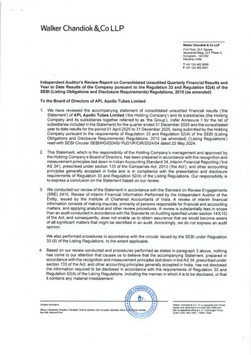 Miniature APL Apollo Rapport trimestriel 2025-q3