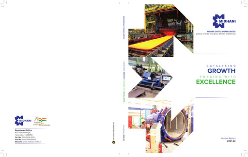 Thumbnail Mishra Dhatu Nigam Annual Report 2021-2022