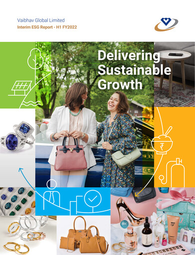Thumbnail Vaibhav Global
 ESG Report 2021-h1