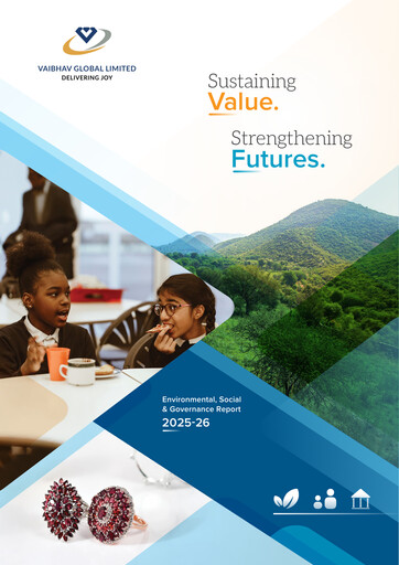 Thumbnail Vaibhav Global
 ESG Report 2025-2026