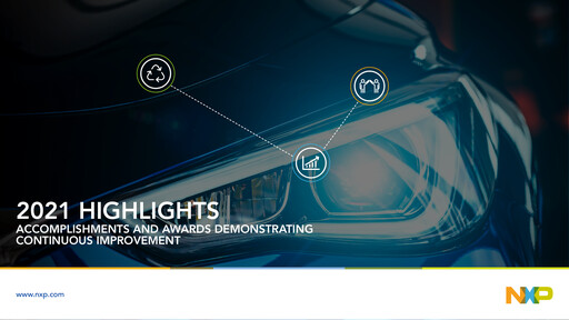 Thumbnail NXP Semiconductors ESG Report 2021
