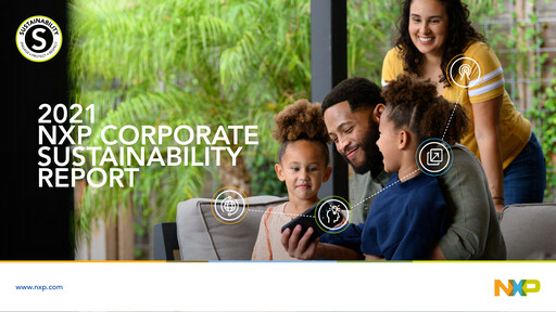 Thumbnail NXP Semiconductors Sustainability Report 2021