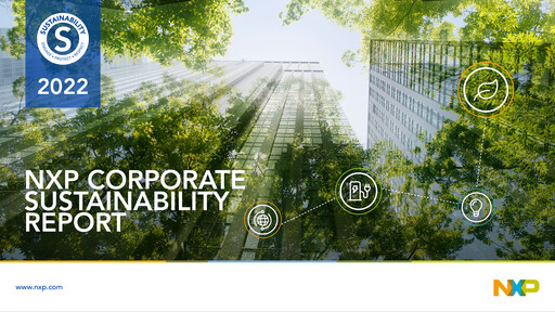 Thumbnail NXP Semiconductors Sustainability Report 2022