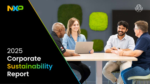 Thumbnail NXP Semiconductors Sustainability Report 2025