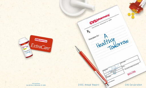Thumbnail CVS Health Annual Report 2001