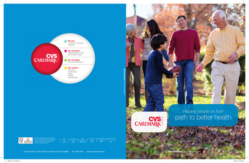Thumbnail CVS Health Annual Report 2012