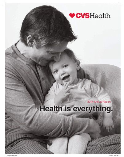 Thumbnail CVS Health Annual Report 2014