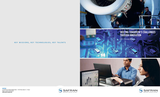 Thumbnail Safran Annual Report 2011