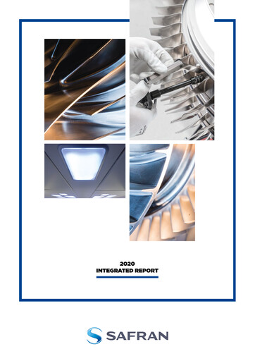 Thumbnail Safran Annual Report 2020