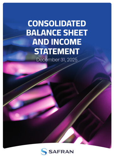 Thumbnail Safran Financial Statement 2025