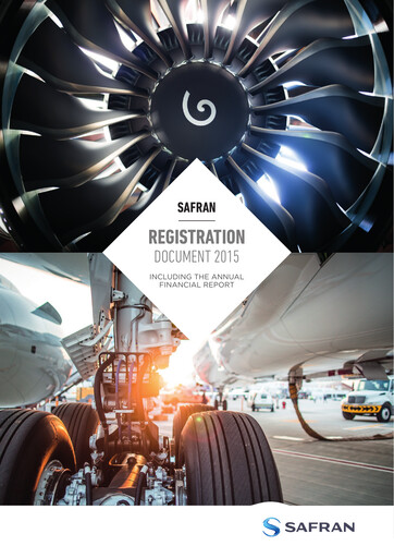 Miniature Safran Document d'enregistrement universel 2015