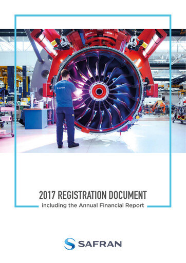 Miniature Safran Document d'enregistrement universel 2017