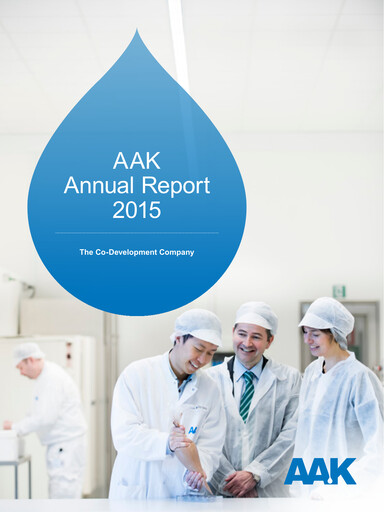 Thumbnail AAK
 Annual Report 2015