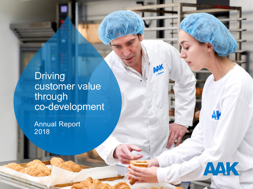 Thumbnail AAK
 Annual Report 2018