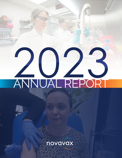 Thumbnail Novavax Annual Report 2023