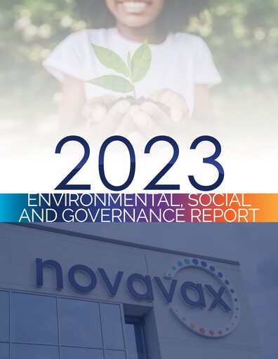Thumbnail Novavax ESG Report 2023