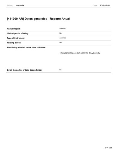 Thumbnail Walmex Annual Report 2019