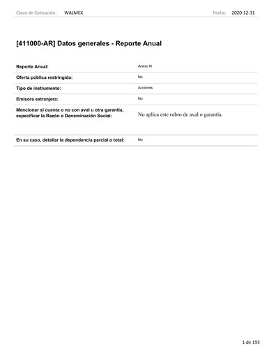 Thumbnail Walmex Annual Report 2020