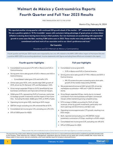Thumbnail Walmex Quarterly Report 2023-q4